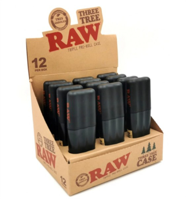 Picture of RAW THREE TREE TRIPLE PREROLL CASE