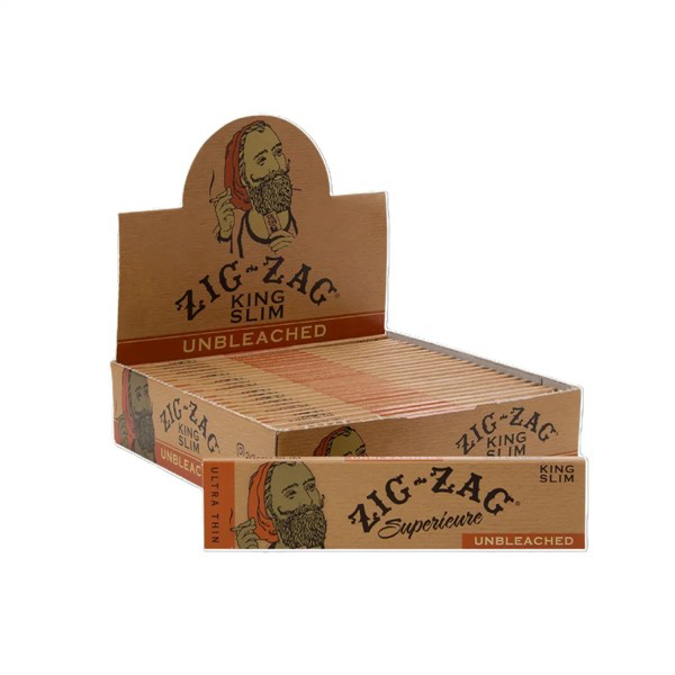 Picture of ZIG ZAG KING SLIM ORGANIC UNBLEACHD PAPER