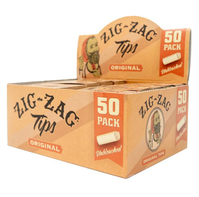 Picture of Zig Zag Original Unbleached Tips 50pk 50CT/BX