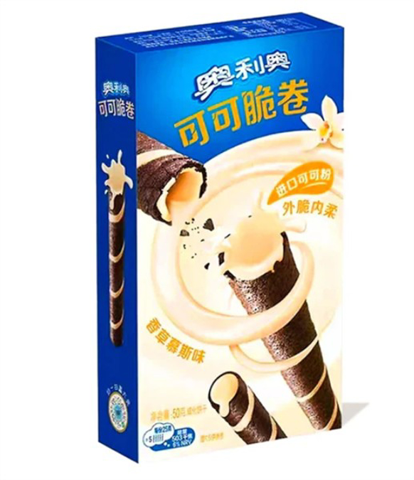 Picture of OREO WAFER ROLLS  - VANILLA MOUSSE