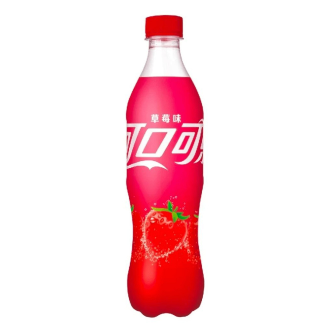 Picture of COCA COLA SOFT DRINK 500ML 12CT - STRAWBERRY