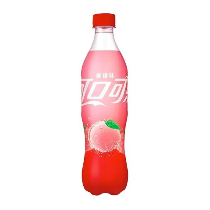 Picture of COCA COLA SOFT DRINK 500ML 12CT - PEACH