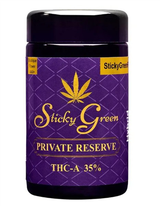 Picture of STICKY GREEN PRIVATE RESERVE  FLOWER 3.5GM - INDICA