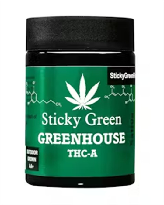 Picture of STICKY GREEN GREENHOUSE 7 GRAMS THCA - INDICA  