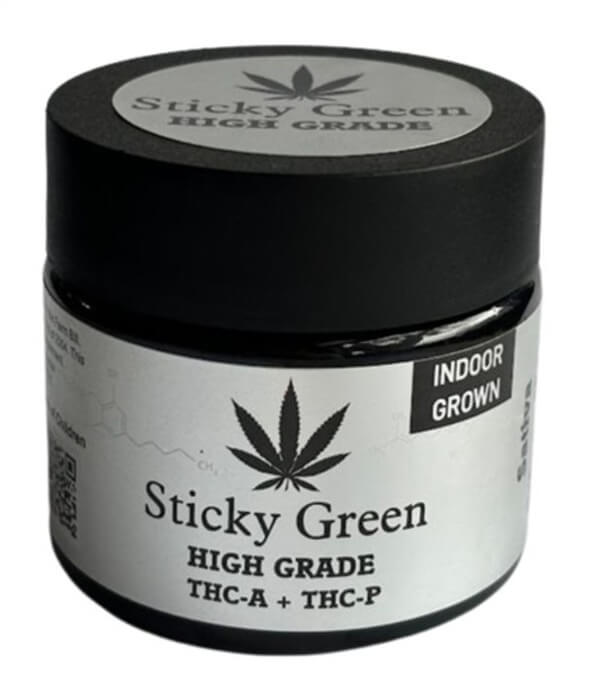 Picture of Sticky Green Flower HIGH GRADE Silver 3.5 GM -  INDICA