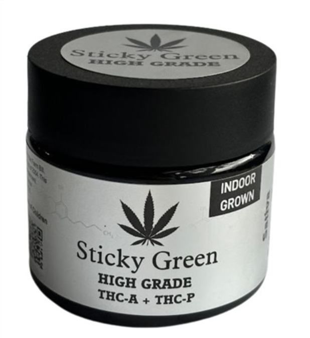 Picture of STICKY GREEN HIGH GRADE FLOWER 3.5 GM -  SATIVA