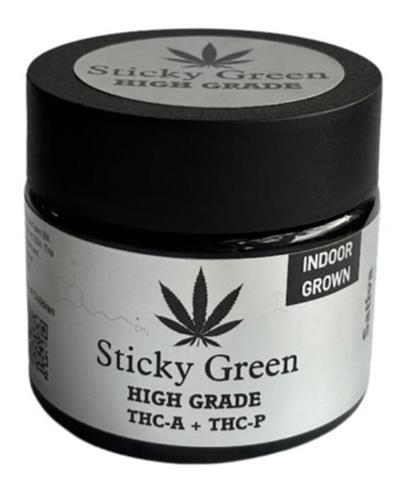 Picture of Sticky Green Flower Thca 2.5g - Hybrid