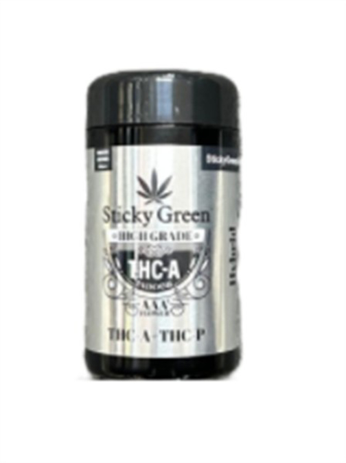 Picture of Sticky Green Flower Silver 7 Grams-Silver Kush