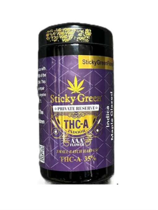 Picture of STICKY GREEN PRIVATE RESERVE FLOWER 28GM - SATIVA