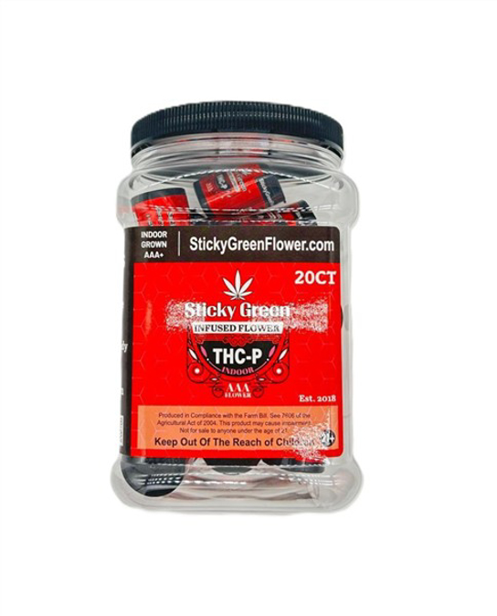 Picture of STICKY GREEN TCHP AAA FLOWER 1GM 20CT 