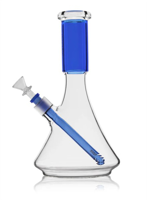Picture of GRAV LARGE DECO BEAKER WP - LIGHT COBALT