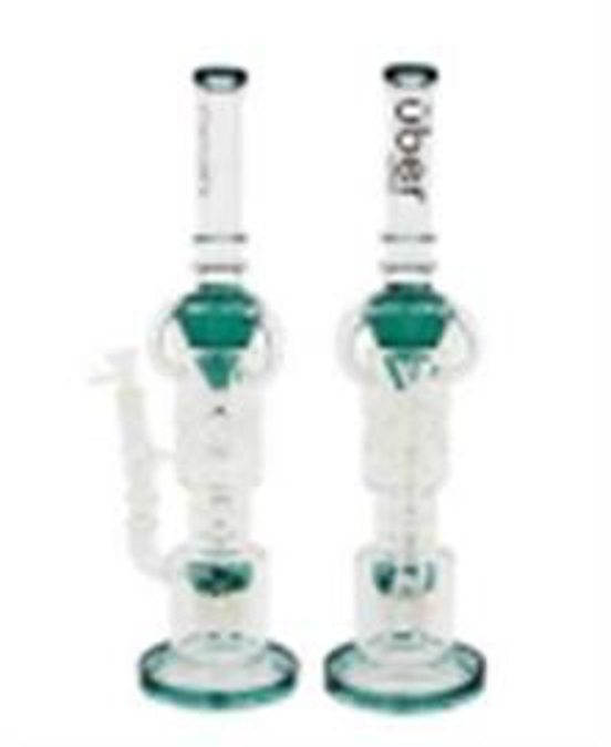 Picture of WATERPIPE 17 INCH UBER 5MM GLASS RECYCLER GWPU117-005