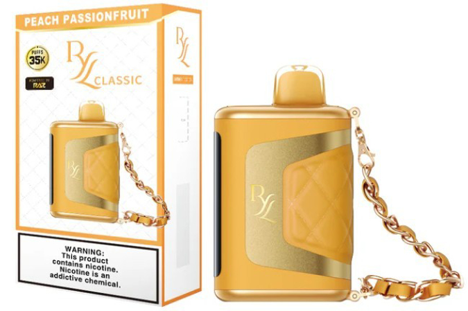 Picture of RYL CLASSIC DISPOSABLE 35K 5CT - PEACH PASSIONFRUIT