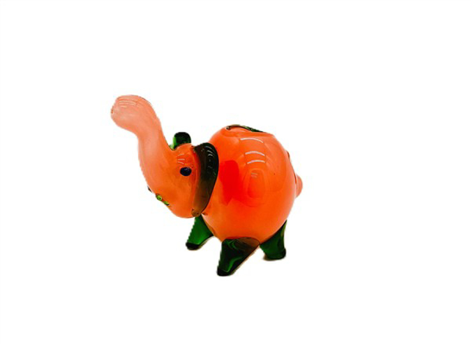 Picture of HANDPIPE FRIT ART ELEPHANT