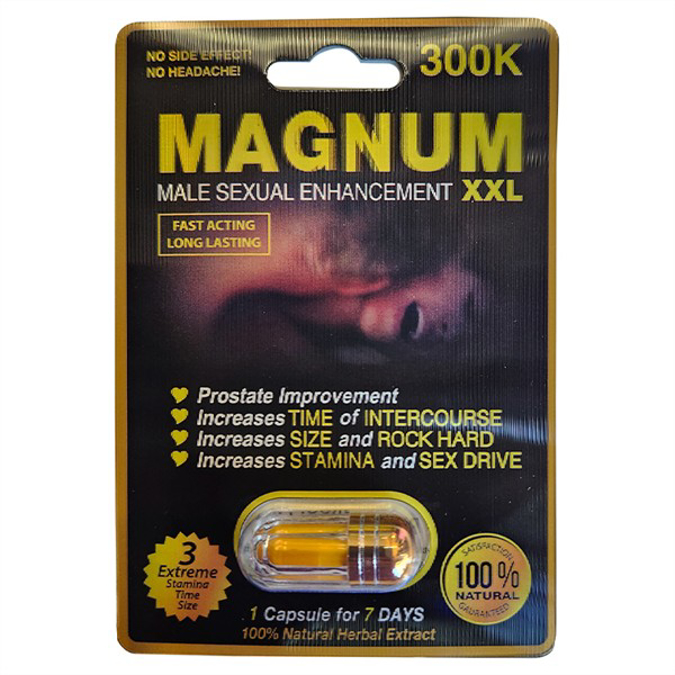 Picture of MAGNUM 3D PILLS 300K(BOX)