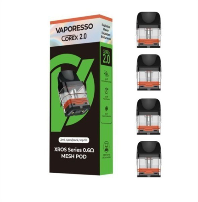 Picture of VAPORESSO XROS SERIES 0.6 MESH POD 2ML