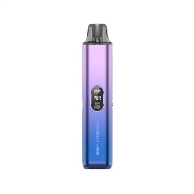 Picture of VAPORESSO VIBE VAPE DEVICE KIT POD DEVICE 1100MAH DUAL MESH - BERRY PURPLE