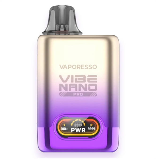 Picture of VAPORESSO VIBE NANO PRO DUAL MESH POD 1ohm SPARKING PURPLE