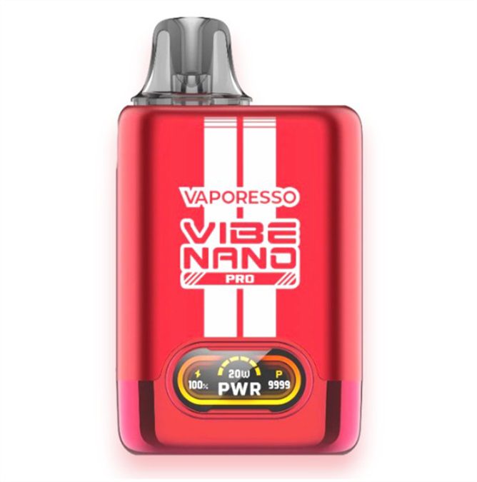 Picture of VAPORESSO VIBE NANO PRO DUAL MESH POD 1ohm RACING RED