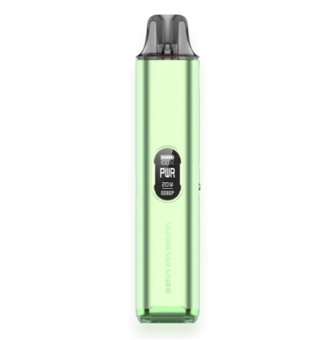 Picture of VAPORESSO VIBE VAPE DEVICE KIT POD DEVICE 1100MAH DUAL MESH - FRESH GREEN