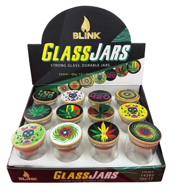Picture of Blink glass jars 4g air tight glass