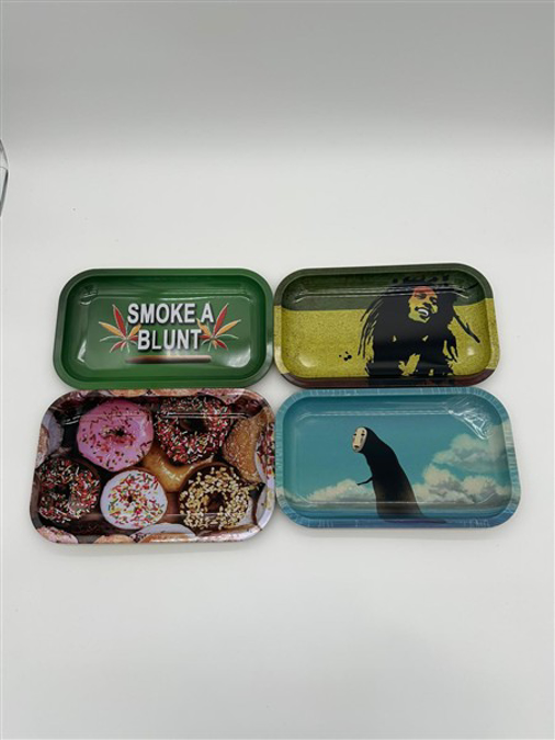 Picture of ROLLING TRAY METAL MEDIUM 6.5X10.5 MIX DESIGN