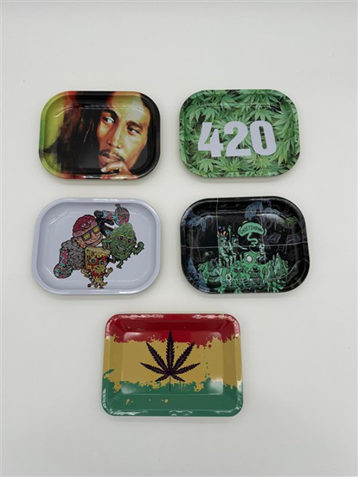 Picture of ROLLING TRAY METAL SMALL 3X2 MIX DESIGN