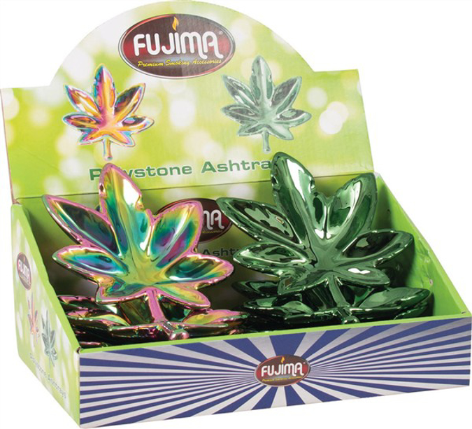 Picture of FUJIMA LEAF SHAPE ASHTRAY 1CT - ANODIZED
