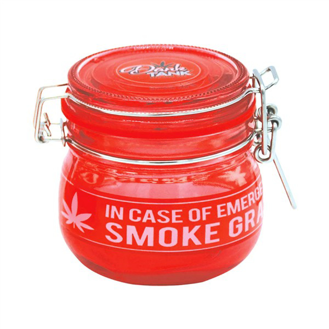 Picture of FUJIMA GLASS STORAGE JAR 500ML 1CT - RED