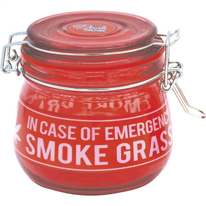 Picture of FUJIMA GLASS STORAGE JAR 500ML 1CT - WHITE EMERGENCY