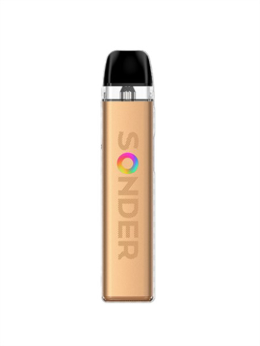 Picture of GEEK VAPE SONDER Q2 1350mAh pod system starter 3ml refilables- MOCHA GOLD