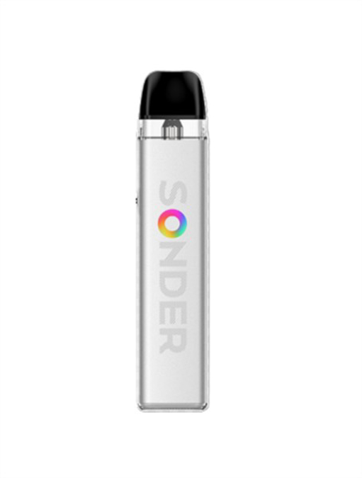 Picture of GEEK VAPE SONDER Q2 1350mAh pod system starter 3ml refilables- MOONLIGHT SILVER