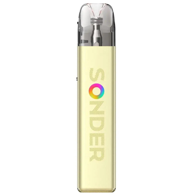 Picture of GEEK VAPE SONDER Q2 1350mAh pod system starter 3ml refilables apricot yellow
