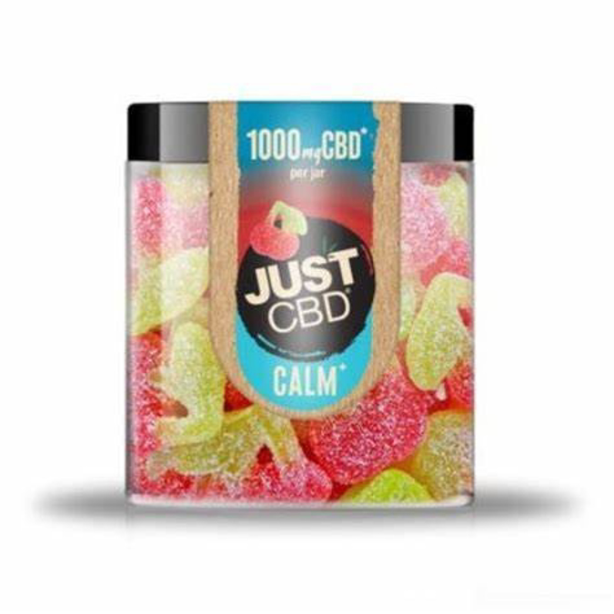 Picture of Just CBD 1000mg 16oz Jar- Sour Cherry 