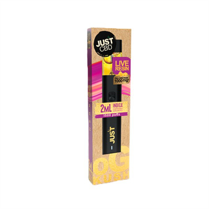 Picture of JUST CBD FULL SPECTRUM 2G DISPOSABLE (SINGLE) OG KUSH