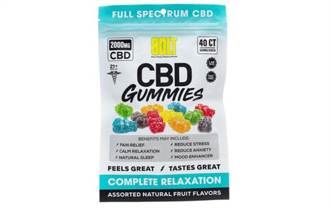 Picture of BOLT CBD GUMMIES 2000MG 40CT PACK