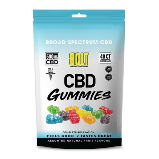 Picture of BOLT CBD GUMMIES 500MG 40CT PACK