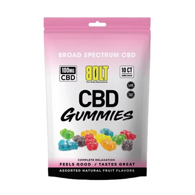 Picture of BOLT CBD GUMMIES 100MG 10CT PACK