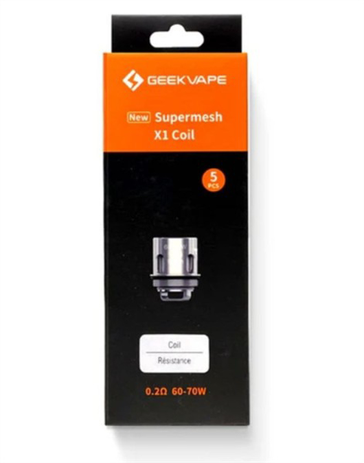 Picture of Geek Vape Supermesh Replacement Coils - X1 - 0.2ohm