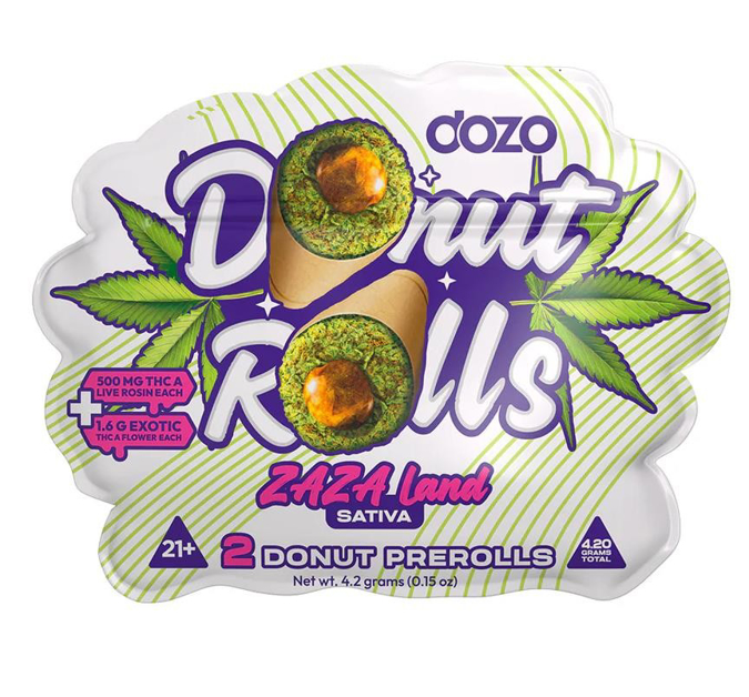 Picture of Dozo Donut Pre-roll 1.6GM 2CT/PACK - ZAZA LAND