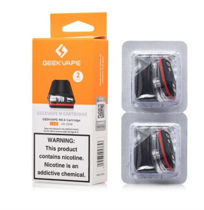 Picture of Geek Vape N Replacement Pods (2/Pack) - 0.6ohm