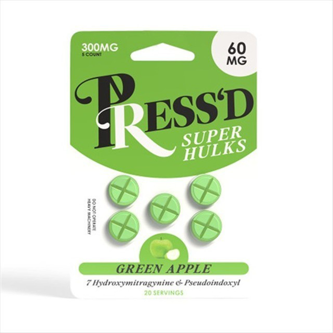 Picture of H - PRES SUPER HULKS 60 5CT - GREEN APPLE