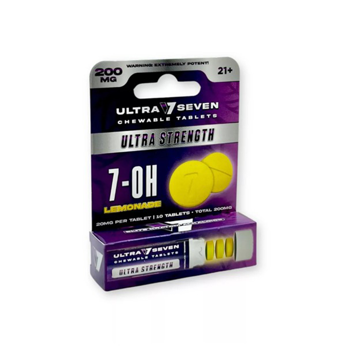Picture of HYDROX - ULTRA SEVEN TAB 20MG 10CT - LEMONADE