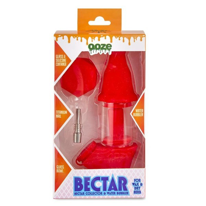 Picture of Ooze Bectar 7 Inch Nectar Collector Bectar Scarlet