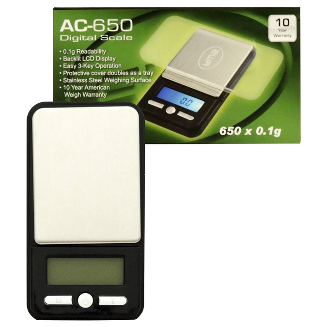Picture of AWS SCALE AC-650 650g x 0.1g Pocket