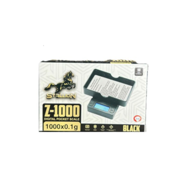 Picture of Stallion true-1000 1000g x 0.1G pocket scale - Black