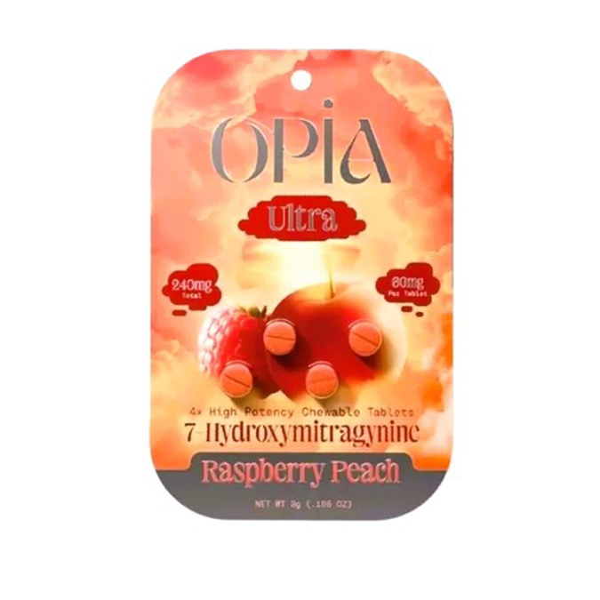 Picture of HYDROXY - OPIA ULTRA TAB 60MG 4CT - RASPBERRY PEACH
