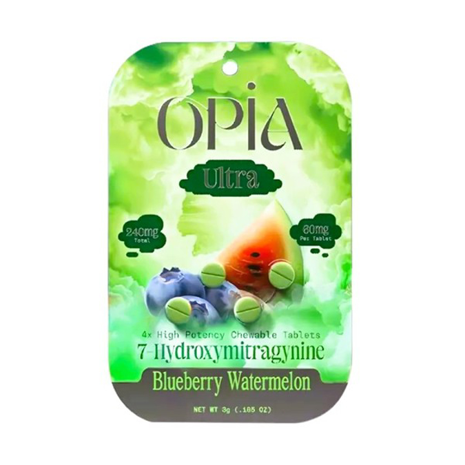 Picture of HYDROXY - OPIA ULTRA TAB 60MG 4CT - BLUEBERRY WATERMELON