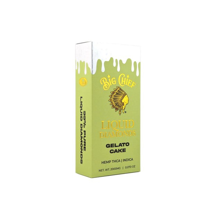 Picture of BIG CHIEF LIQUID DIAMOND DISPOSABLE 2GM - GELATO CAKE