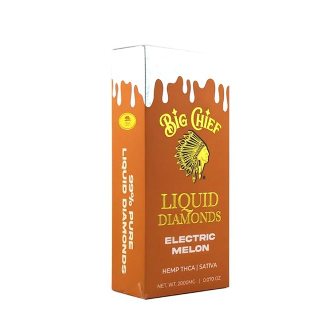 Picture of BIG CHIEF LIQUID DIAMOND DISPOSABLE 2GM - ELECTRIC MELON